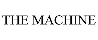 THE MACHINE Trademark Image