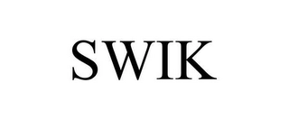 SWIK Trademark Image