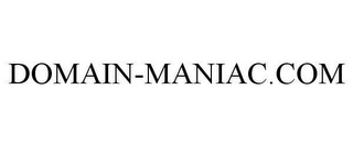 DOMAIN-MANIAC.COM Trademark Image