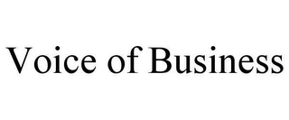 VOICE OF BUSINESS Trademark Image