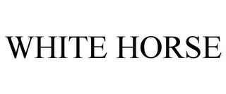 WHITE HORSE Trademark Image