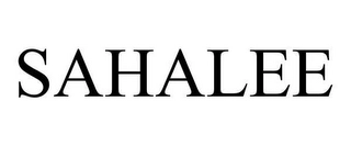 SAHALEE Trademark Image