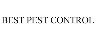 BEST PEST CONTROL Trademark Image