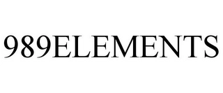 989ELEMENTS Trademark Image