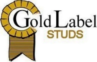 GOLD LABEL STUDS Trademark Image