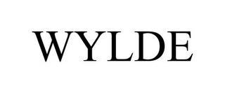 WYLDE Trademark Image