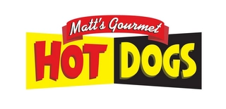 HOT DOGS MATT'S GOURMET Trademark Image