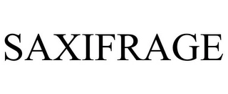 SAXIFRAGE Trademark Image