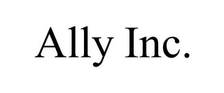 ALLY INC. Trademark Image