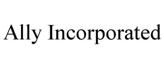ALLY INCORPORATED Trademark Image