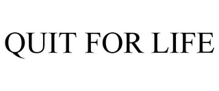 QUIT FOR LIFE Trademark Image