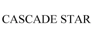 CASCADE STAR Trademark Image