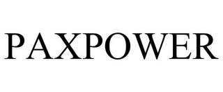 PAXPOWER Trademark Image