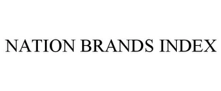 NATION BRANDS INDEX Trademark Image