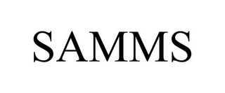 SAMMS Trademark Image