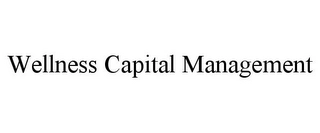 WELLNESS CAPITAL MANAGEMENT Trademark Image