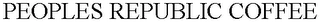 PEOPLES REPUBLIC COFFEE Trademark Image