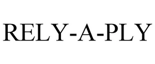 RELY-A-PLY Trademark Image