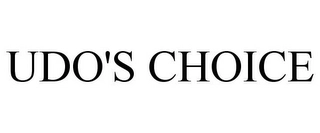 UDO'S CHOICE Trademark Image