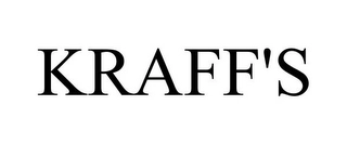 KRAFF'S Trademark Image