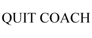 QUIT COACH Trademark Image