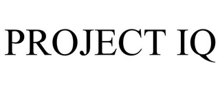 PROJECT IQ Trademark Image