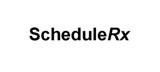 SCHEDULERX Trademark Image