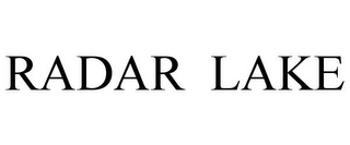 RADAR LAKE Trademark Image