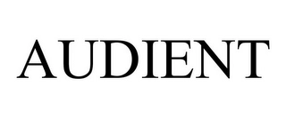 AUDIENT Trademark Image