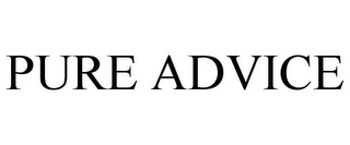 PURE ADVICE Trademark Image
