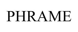 PHRAME Trademark Image