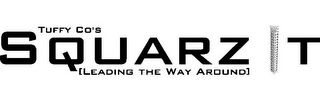 TUFFY CO'S SQUARZ IT [LEADING THE WAY AROUND] Trademark Image
