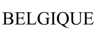 BELGIQUE Trademark Image