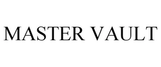 MASTER VAULT Trademark Image