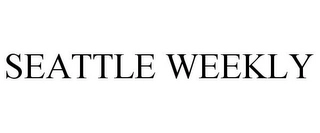 SEATTLE WEEKLY Trademark Image