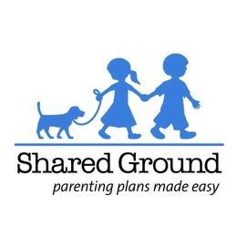 SHARED GROUND PARENTING PLANS MADE EASY Trademark Image