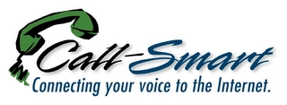 CALL-SMART CONNECTING YOUR VOICE TO THE INTERNET. Trademark Image