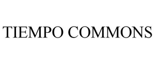 TIEMPO COMMONS Trademark Image