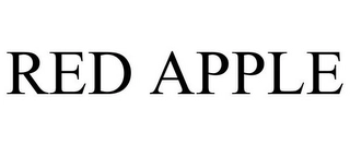 RED APPLE Trademark Image