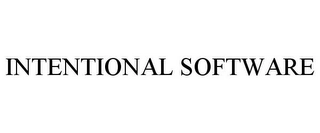 INTENTIONAL SOFTWARE Trademark Image