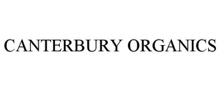 CANTERBURY ORGANICS Trademark Image