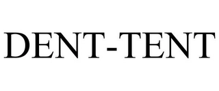 DENT-TENT Trademark Image