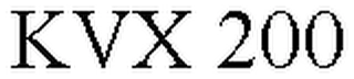 KVX 200 Trademark Image