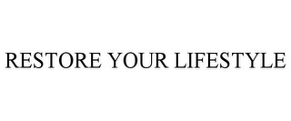 RESTORE YOUR LIFESTYLE Trademark Image