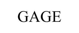 GAGE Trademark Image