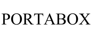 PORTABOX Trademark Image