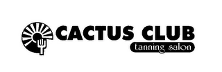 CACTUS CLUB TANNING SALON Trademark Image