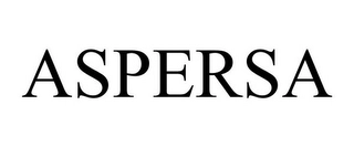 ASPERSA Trademark Image