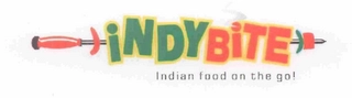INDYBITE INDIAN FOOD ON THE GO! Trademark Image