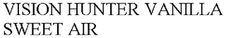 VISION HUNTER VANILLA SWEET AIR Trademark Image